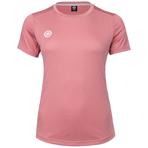 Indian Maharadja Agility T-shirt voor dames in roze, vooraanzicht met ronde hals