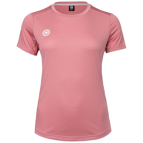 Indian Maharadja Agility T-shirt voor dames in roze, vooraanzicht met ronde hals