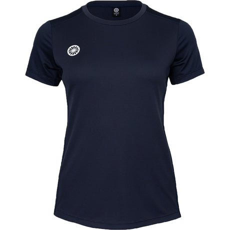 The Indian Maharadja W Agility Round Neck T-Shirt Night Blue, vooraanzicht met ronde hals