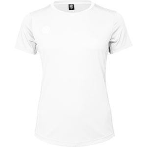 Indian Maharadja Agility T-shirt voor dames in wit, vooraanzicht met ronde hals