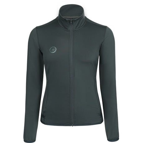The Indian Maharadja Performance Full Zip W Urban Grey, vooraanzicht met doorlopende rits