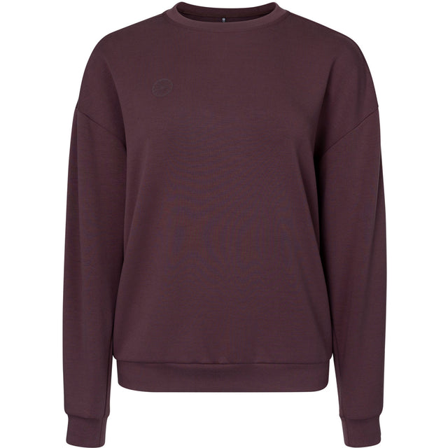 Indian Maharadja Soft Supreme sweater voor dames in bordeaux, vooraanzicht