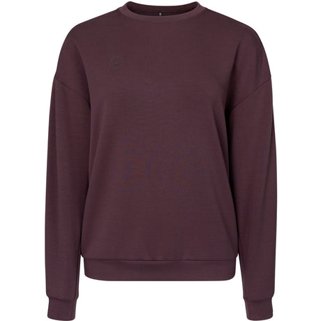 The Indian Maharadja W Soft Supreme Sweater Dark Berry, donkere bessenkleurige damessweater, vooraanzicht