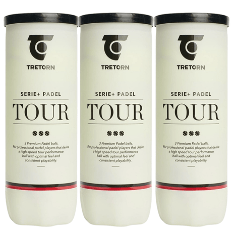 Tretorn Serie Tour Padelballen (3x3 st.) - 