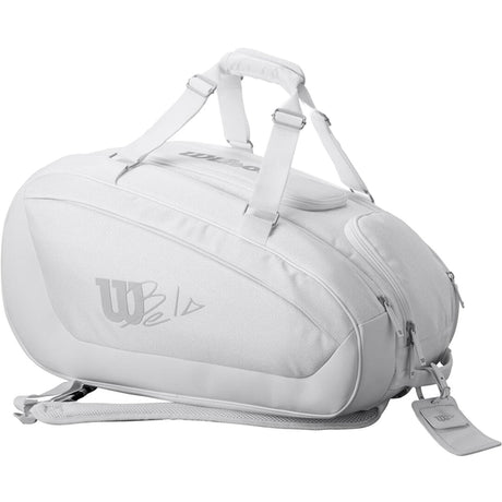 Wilson Bela Super Tour Padel Bag White - 