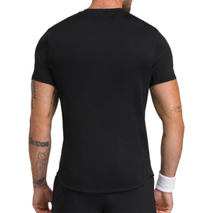 Achterzijde van het zwarte Wilson Everyday Performance T-shirt
