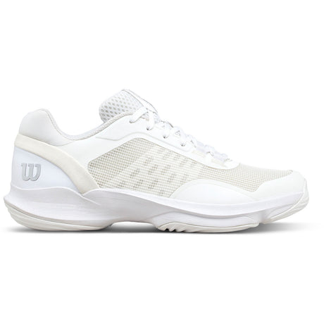 Wilson Hurakn Pro V2 W 26 in wit met beige, zijaanzicht buitenkant