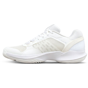 Binnenzijde van de witte Wilson Hurakn Pro V2 W 26 met beige inzet