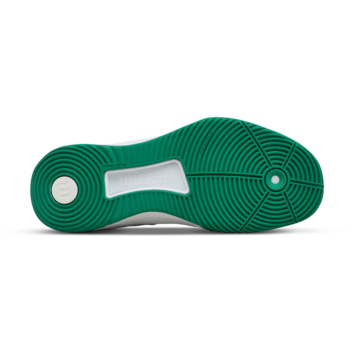 Groene zool van de Wilson Intrigue Tour met ronde draaivlakken
