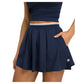 Donkerblauwe Wilson Velocity plisseshort met hand in de zijzak
