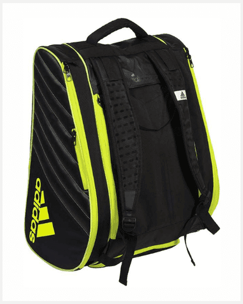 Adidas Racketbag Pro Tour Zwart/neon geel